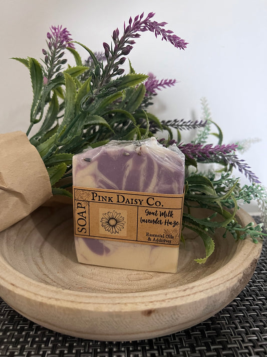 Lavender Haze Goat Milk Soap