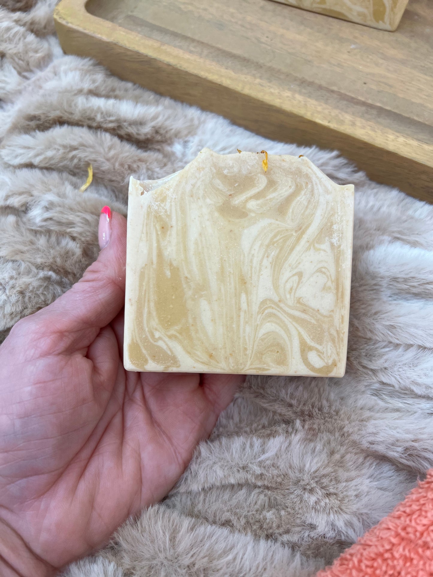 LightlyScented Lemon Artisan Goat Milk Soap