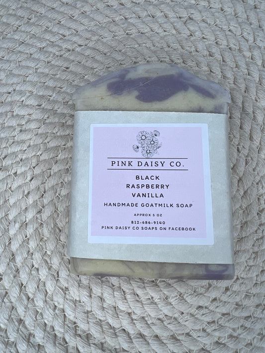 Black Raspberry Vanilla Goat Milk Soap