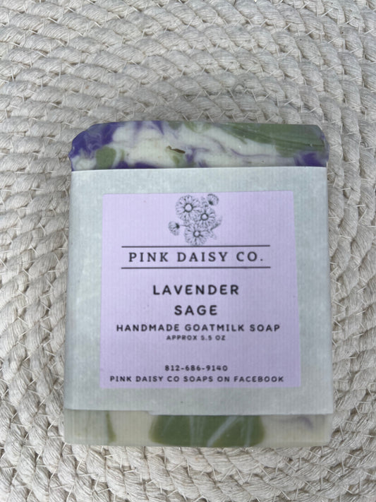 NEW! Lavender Sage Goat Milk Soap