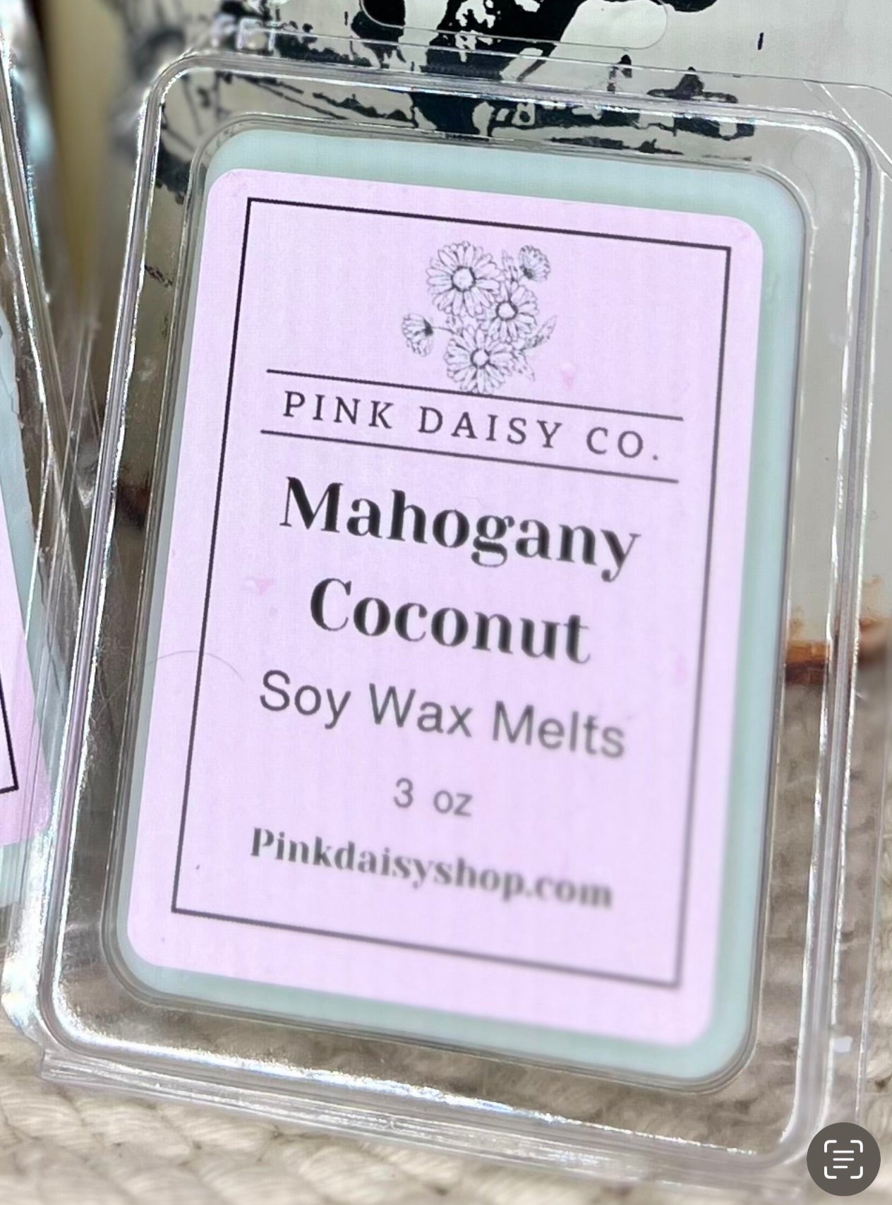 Soy Wax Melts 3 oz package