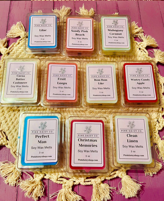 Soy Wax Melts 3 oz package