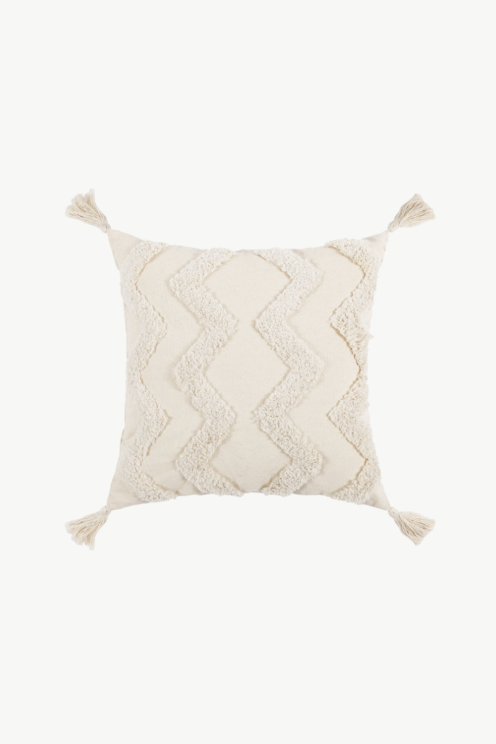 Fringe Decorative Throw Pillow Case